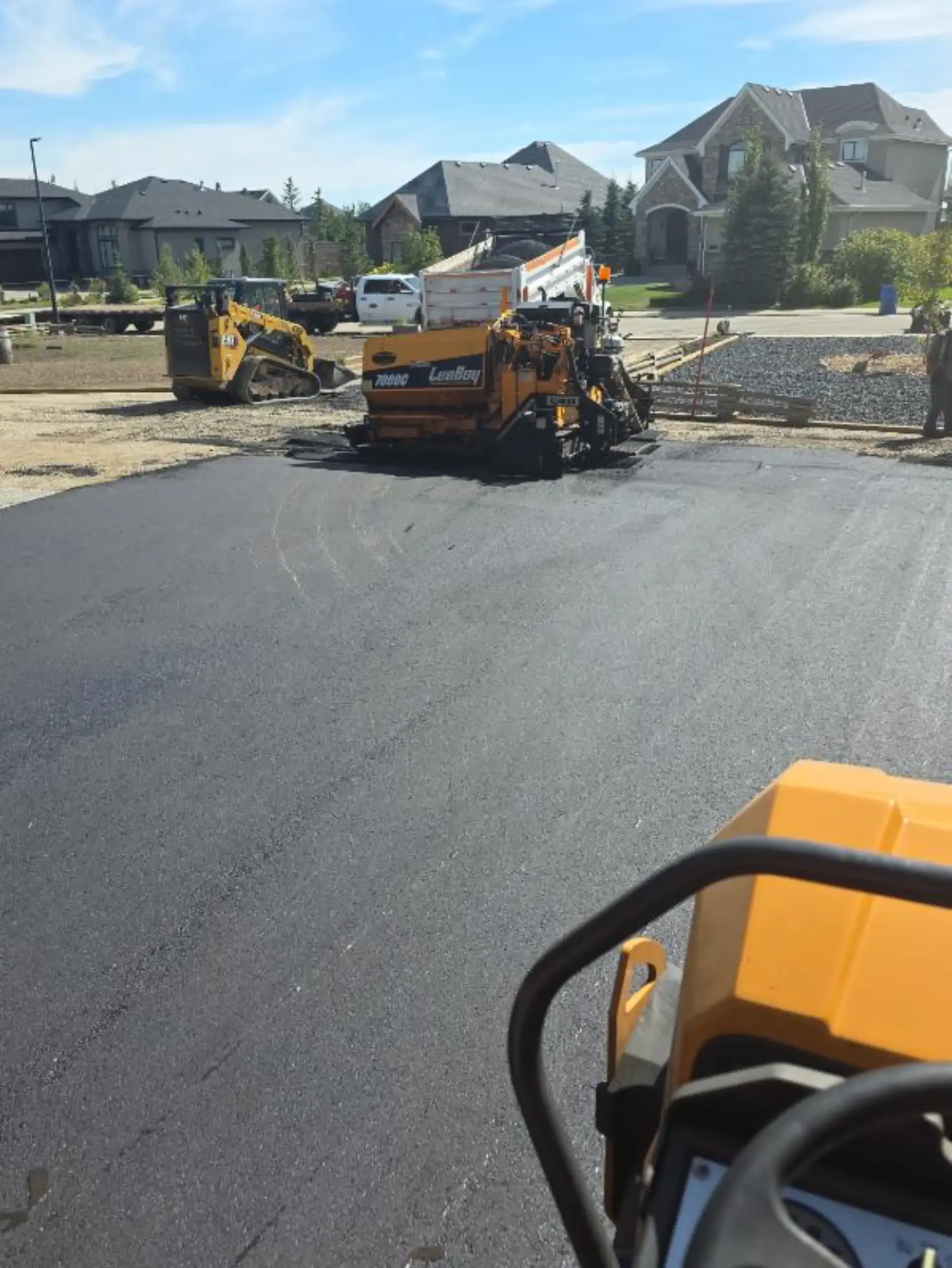 Commercial property paving
